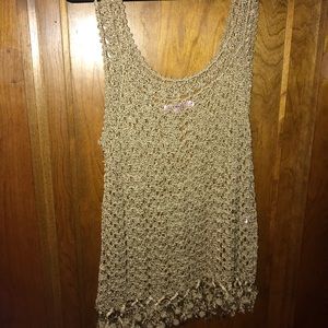 CALYPSO ST. BARTH GOLD beach top